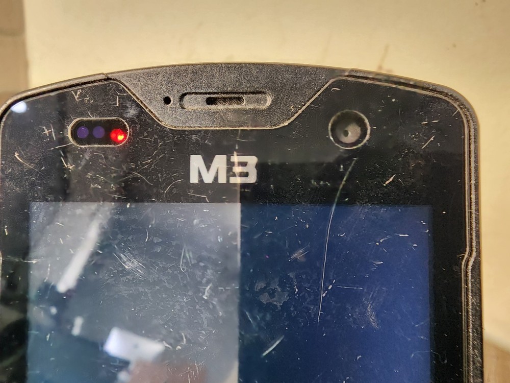 M3 Mobile SM15 Touch Android PDA Data Collector Scanner, pre-owned .