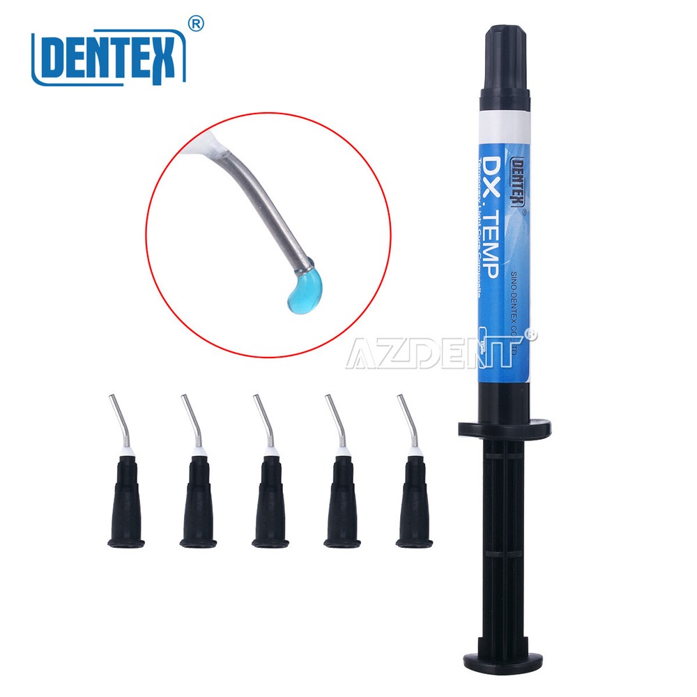 Dental Temp Flow Light Curing Temporary Filling Composite Material 2.5g