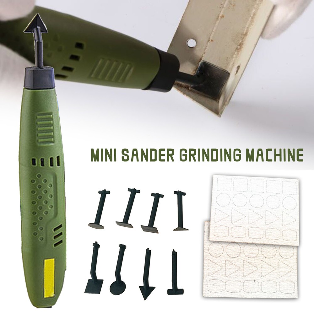 Pen Type Mini Sander Grinding Machine US Adapter Superfine Sander Etching Pen