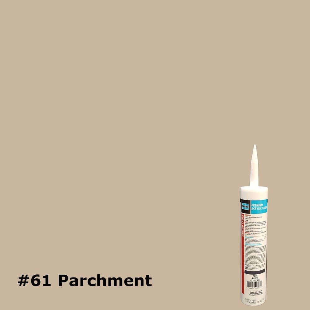 Sanded Caulk #61 Parchment 10.5oz