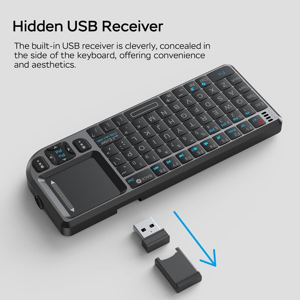 Mini Keyboard with Touchpad