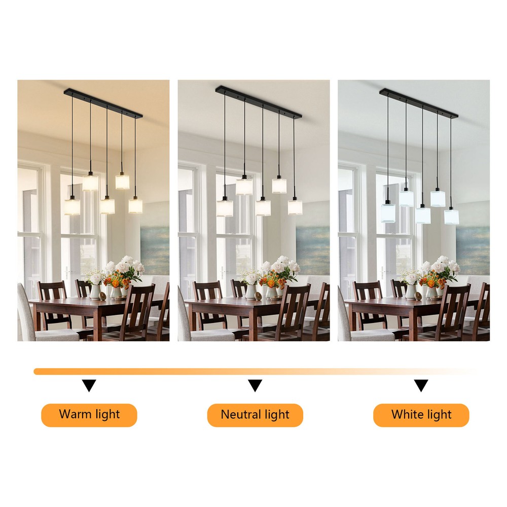 Modern 5-Light Ceiling Light Fixture Ceiling Mounted Light Indoor Ceiling Light.