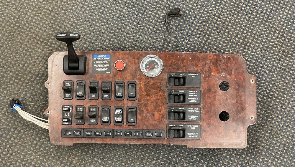 Frightliner C120 Century Air Brake Dash Panel USED