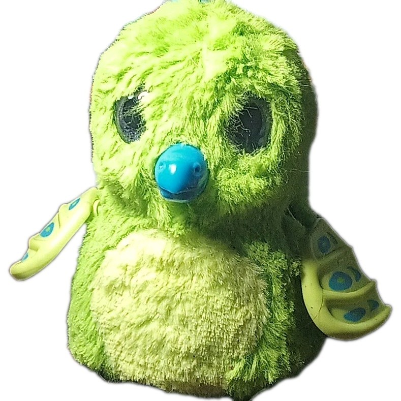 Spin Master Hatchimals Draggle Green 5" Interactive Toy UNTESTED