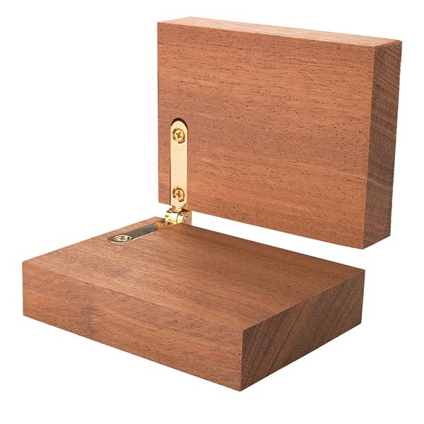 HIGHPOINT Side Rail Hinge Solid Brass 1 Pair