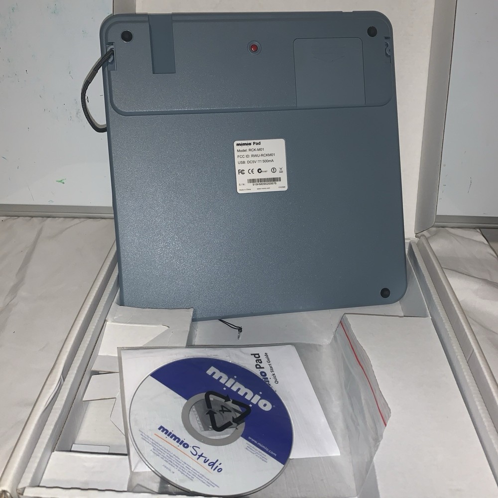 DYMO Mimio Bundle Learning Teaching View/Teach/Interactive/Pad Whiteboard Lamp