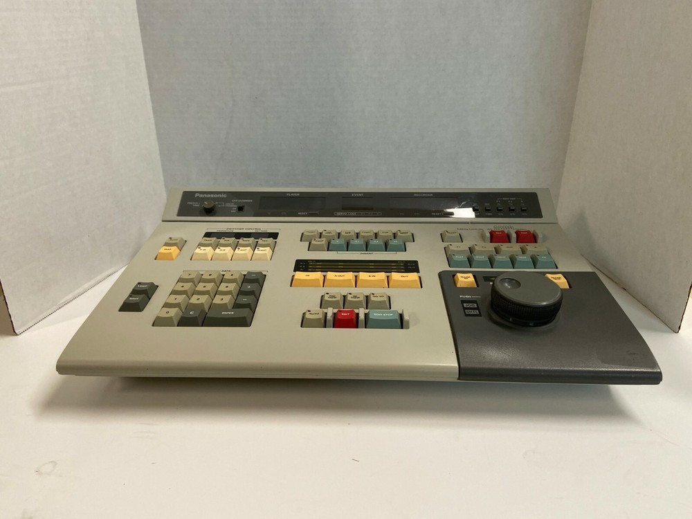 2PANASONIC AG-A800 EDITING CONTROLLER SYSTEM