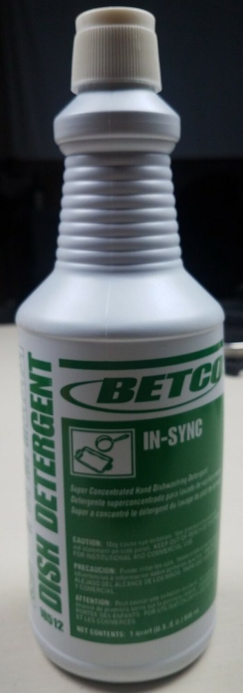 BETCO 18512 IN-SYNC Dish Detergent 1qt