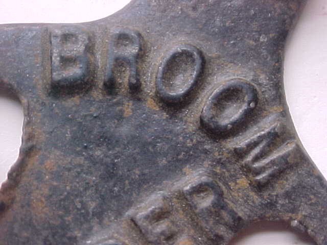 VTG Cast Iron Broom Holder WALL MOUNT