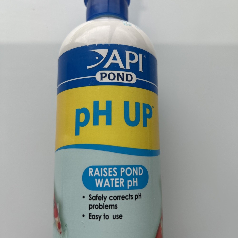 API Pond pH UP Pond Water pH Raising Solution 16 oz. Bottle