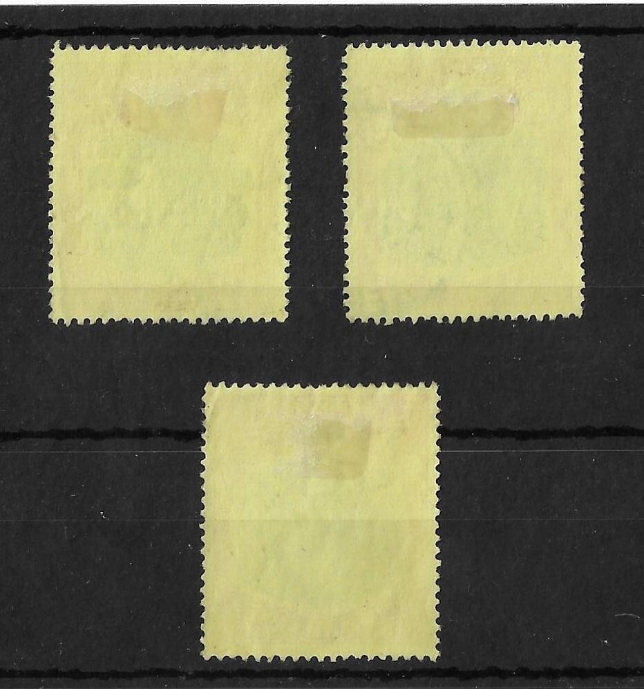 Bermuda 1938-53 GVI 5/- Keyplates Perf 13 Used