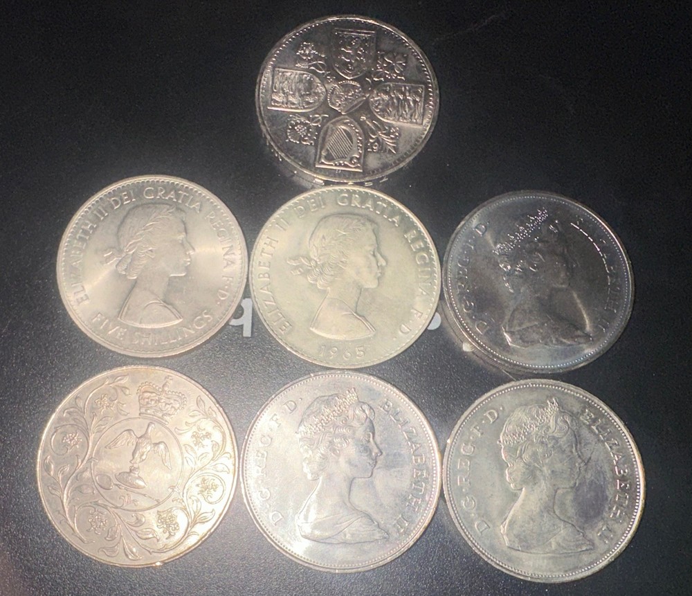 7 Crown Coin Set