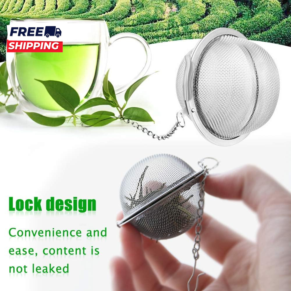 Tea Steeper 2Pcs Mesh Tea Infuser Premium Tea Filter Tea Interval Diffuser