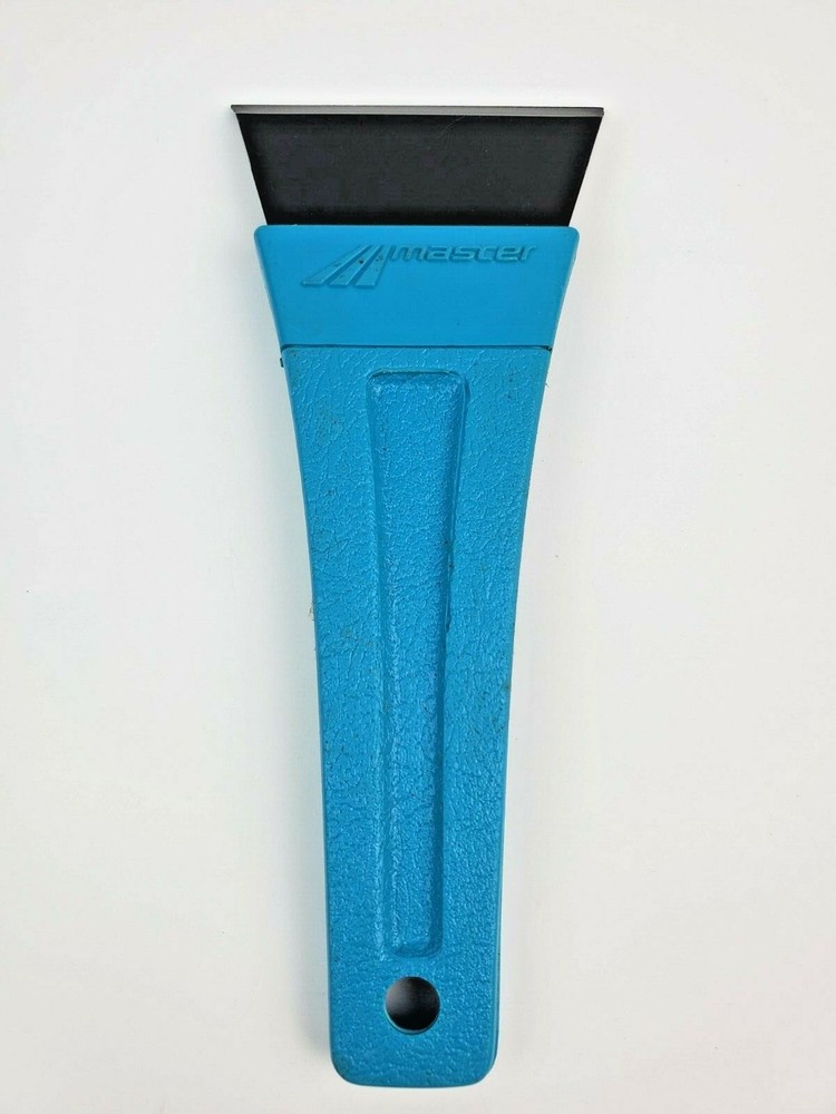 Masters 10"  Ice Scraper Blue 3" blade  USA Made - Fixed Blade
