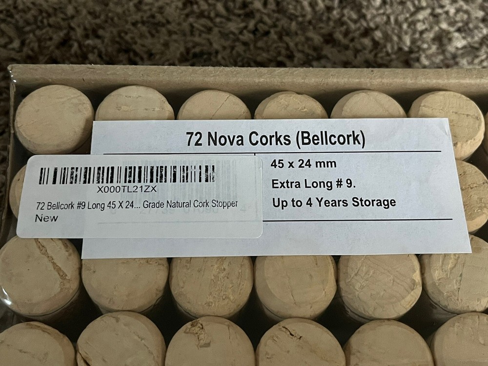 72 Nova Corks (Bell cork) Extra Long #9