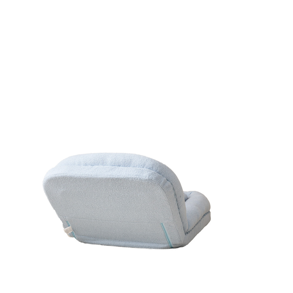 Triple Fold Down Sofa Bed,Blue