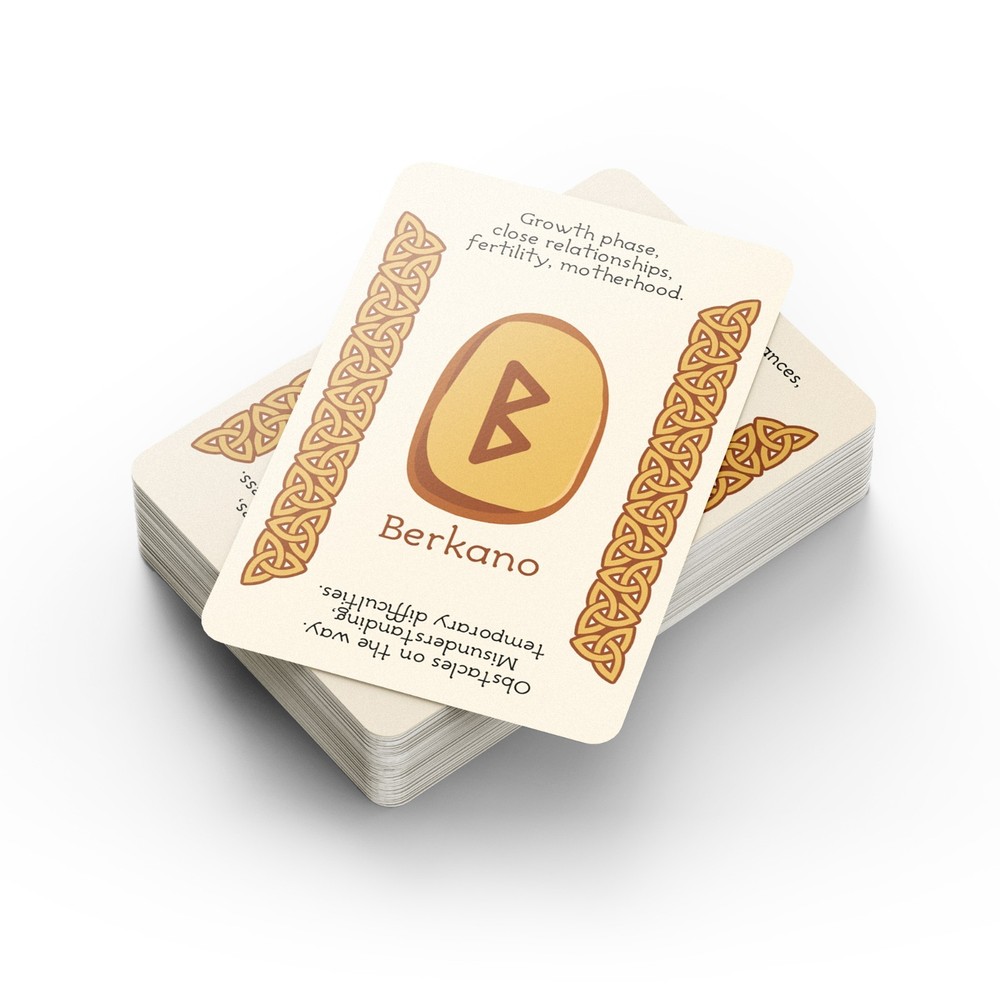Runes: Quick Answers, tutorial runic oracle deck for beginners