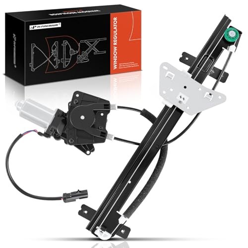 Dodge Front Driver Side Power Window Regulator with Motor Replacement