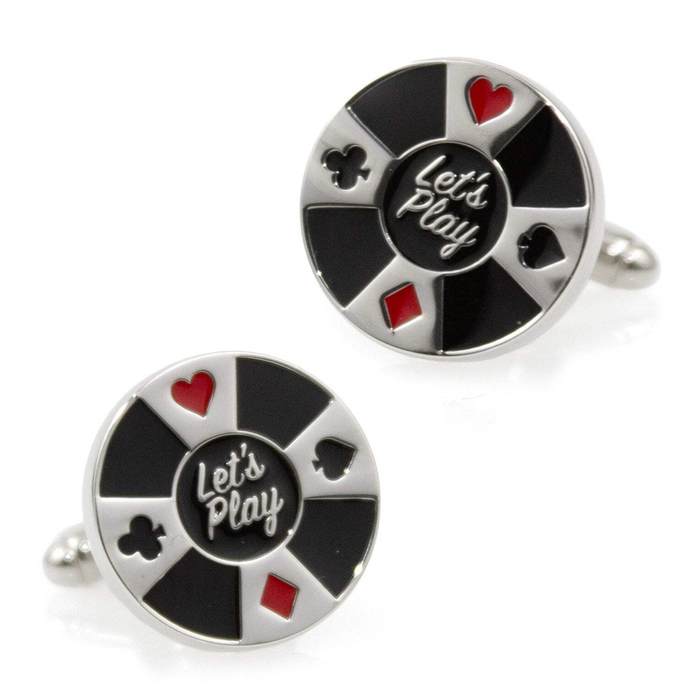 Poker Chip Cufflinks