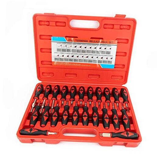 23-Piece Universal Terminal Release Kit Electrical Terminal Removal Kit