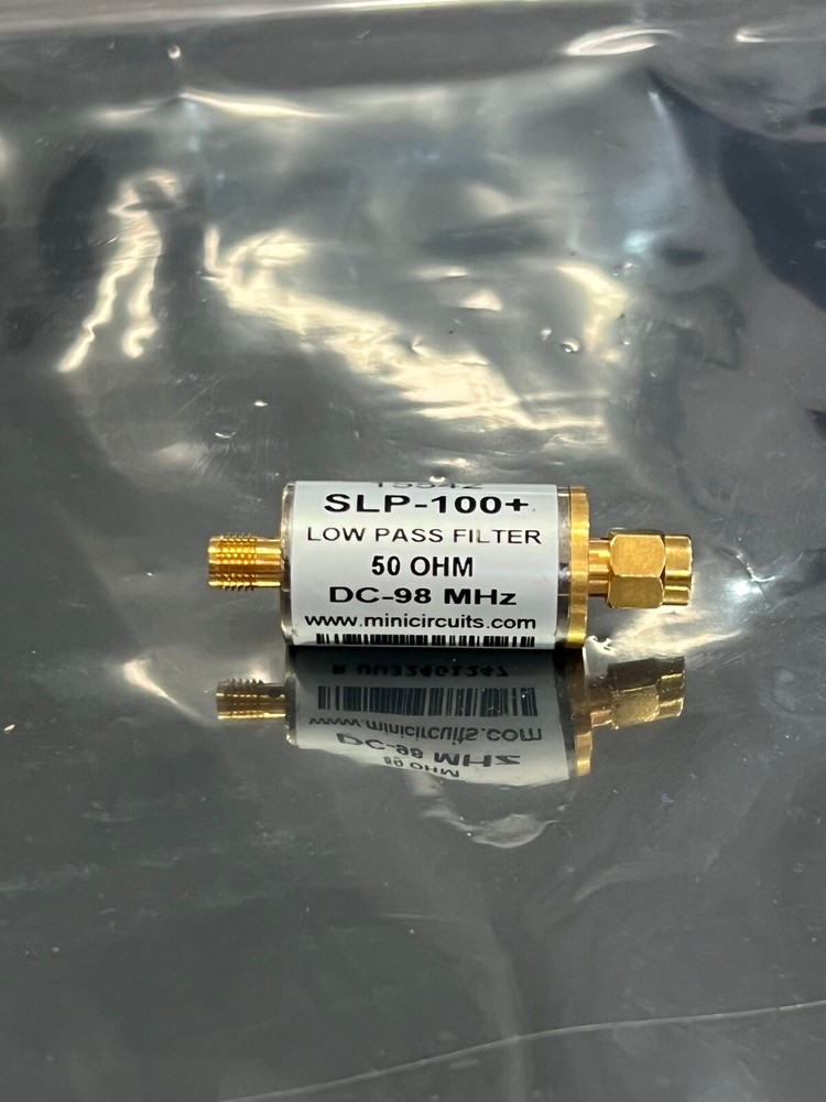 Mini Circuts Low Pass Filter SLP-100+ 50ohm DC-98MHz