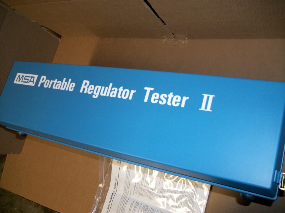 NEW MSA PORTABLE REGULATOR TESTER ll