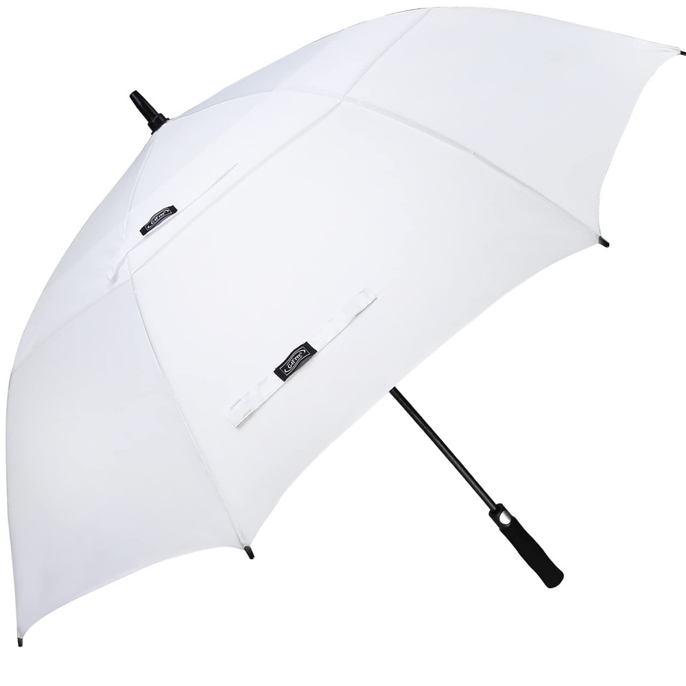 Golf Umbrella 68 Inch Automatic Open Double White Canopy Wedding Auto Pro