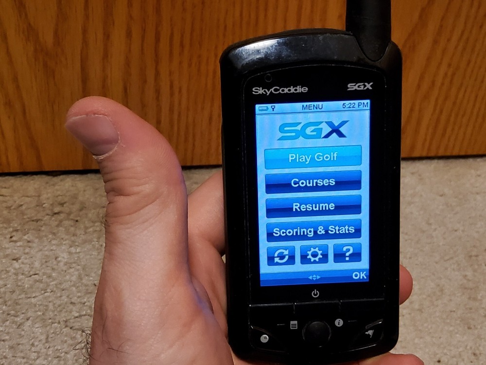SkyCaddie SGX Golf GPS 2011 Version EUC