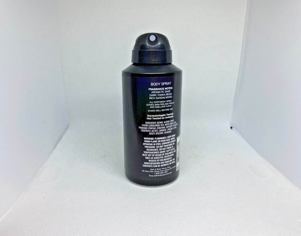 Bath & Body Works BLACK TIE BODY SPRAY 3.7 OZ