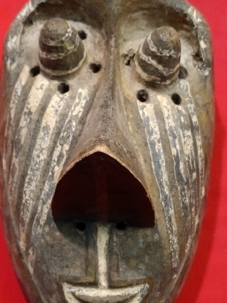Authentic Bushoong Kuba Mask.