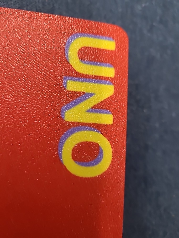 UNO Deck Card Box Holder - magnetic clasp, sturdy hinge