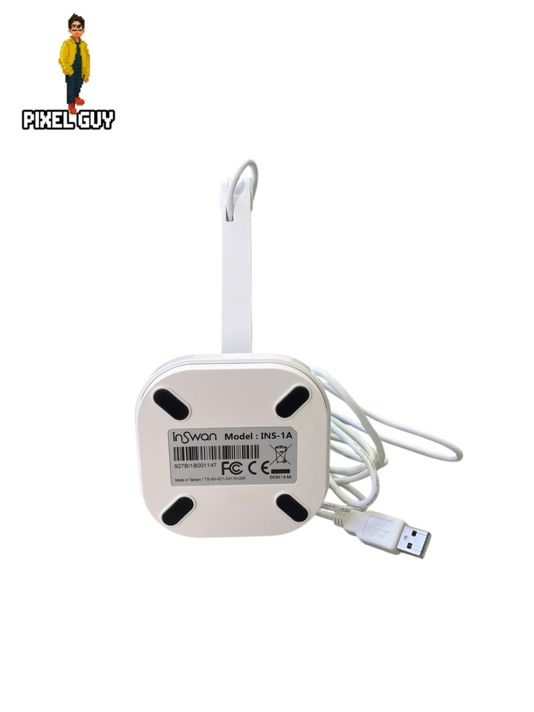 Inswan INS-1 Tiny 8MP USB Document Camera W/ Auto-Focus & Led Light