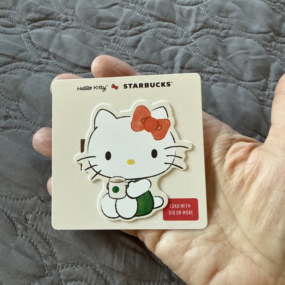 NEW & Unloaded Starbucks 2025 HELLO KITTY Gift Card