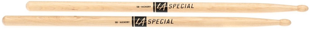 LA Special Drumsticks - 5B Wood Tip (5-pack) Bundle
