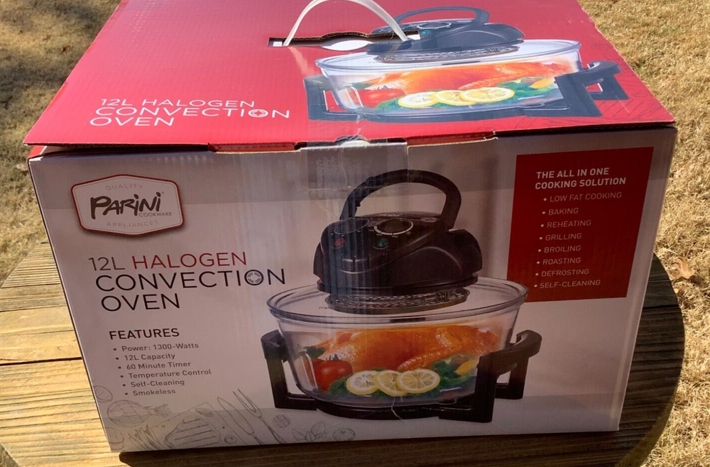 Parini Cookware Convection Oven 12L Halogen 1300 Watts