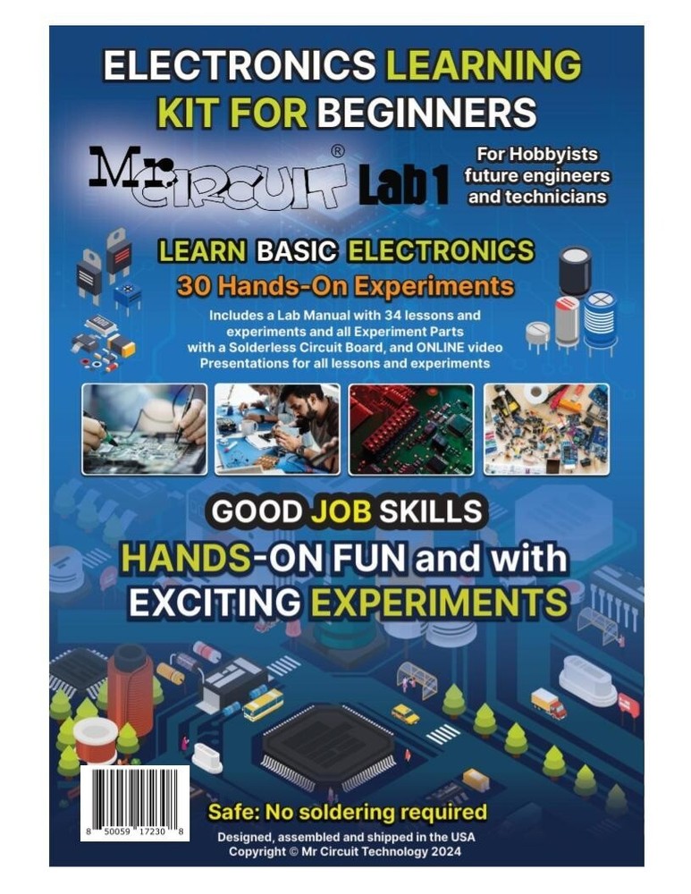 1101-PRB Basic Electronics ONLINE COURSE - Electronics Workshop