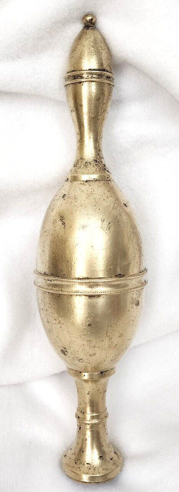 Andiron Brass Piece - Length 12”