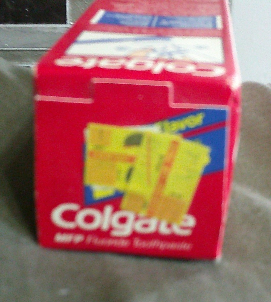 NEW IN BOX 90's COLGATE PUMP Toothpaste 4.5 oz. Use or Prop
