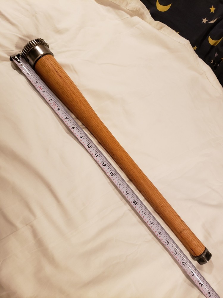 Gear top mace