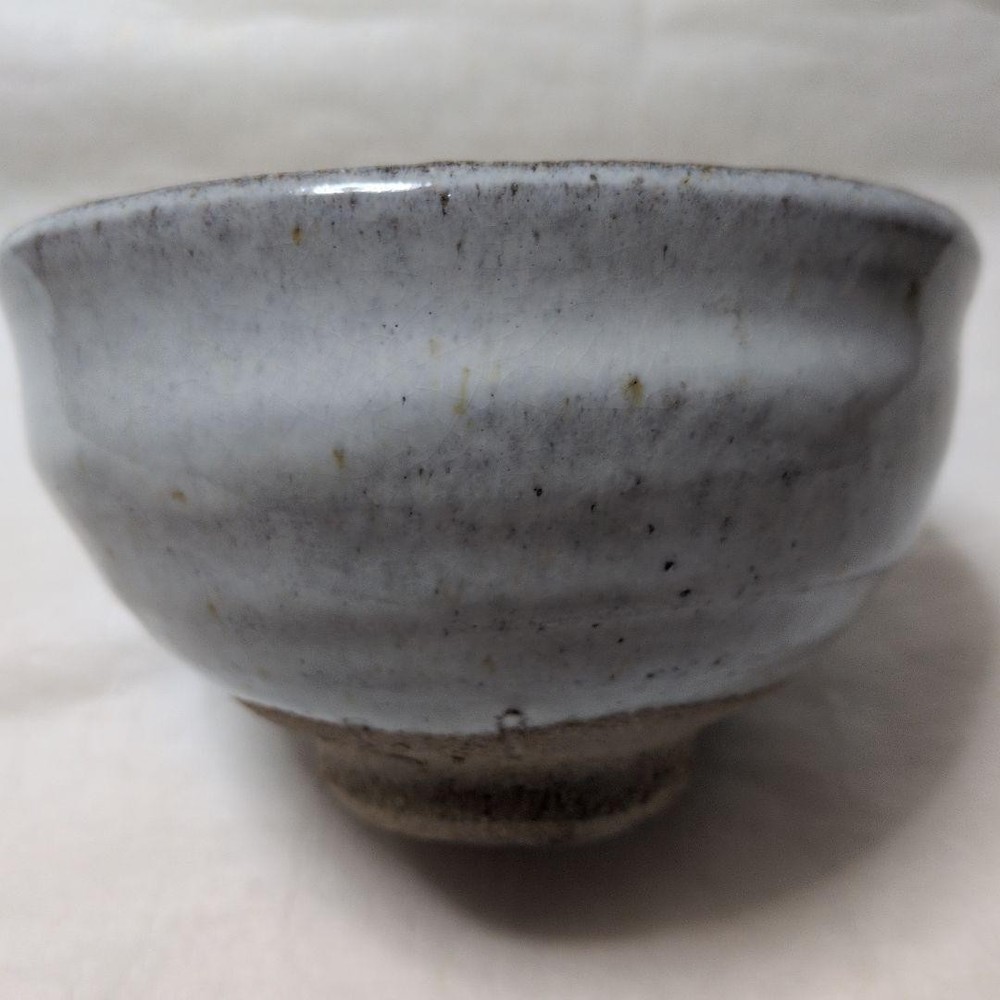 Tea Utensils Agano spotted white glaze