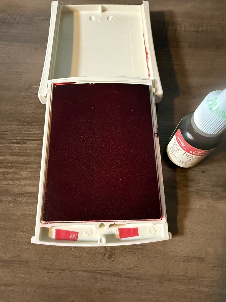 Stampin Up Classic Ink Refill & Pad ~ Real Red