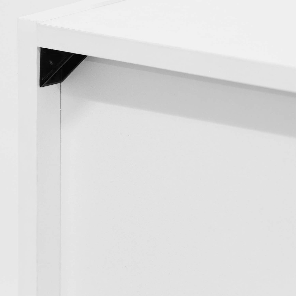 Luder Bookcase / Book / Storage , 5-Cube, White