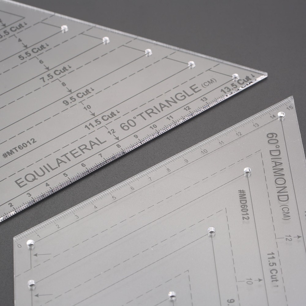 Sewing Patchwork Quilting Ruler Transparent Handmade Tailor Ruler for Home Tool