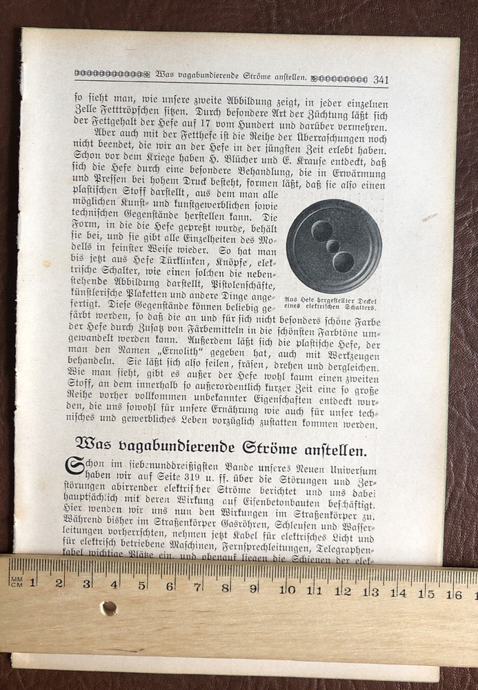 Potential equalization 1917 leakage current current electricity potential meter 95