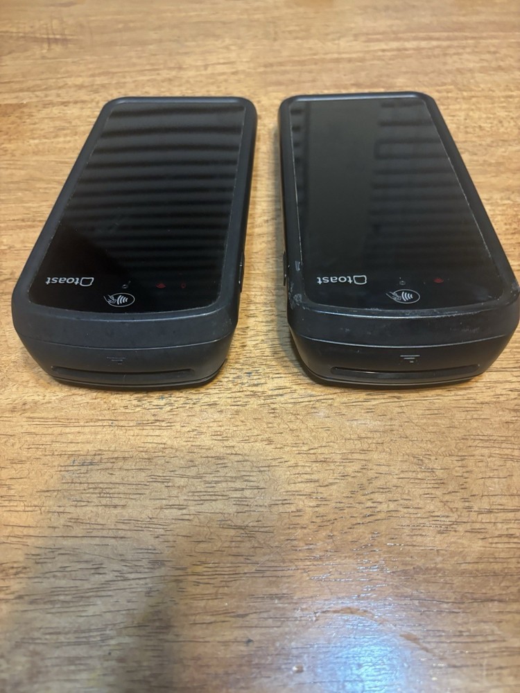 Two(2) Toast Flex POS Go 2 Handheld Tablet Mobile Computer Device - TG200