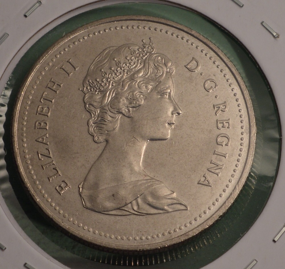 1981 Canada Nickel Dollar - BU / UNC from original roll