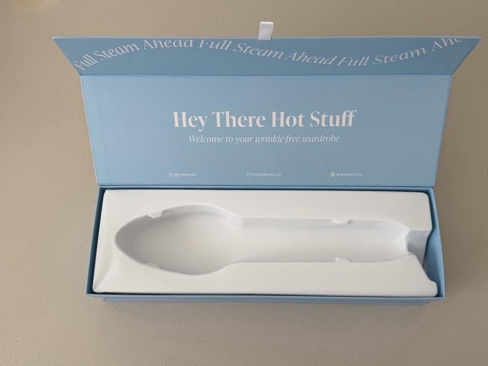 Nori Press Handheld Steam Iron EMPTY BOX ONLY