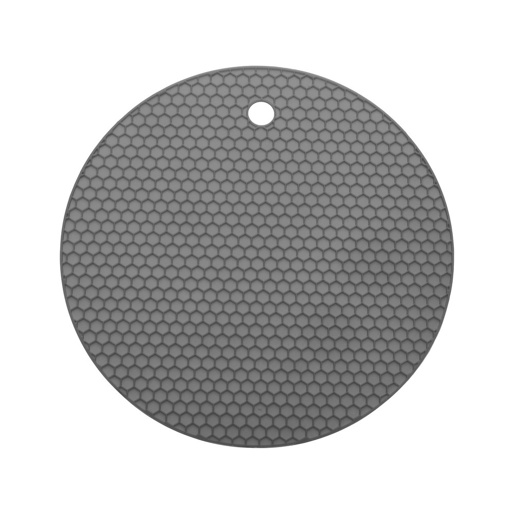 3pcs 7" Silicone Round Texture Jar Opener Pad,  Gray