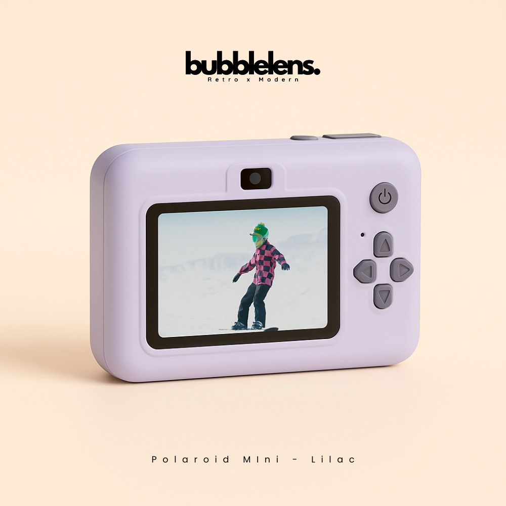 Polaroid Style Mini Instant Camera - Lilac