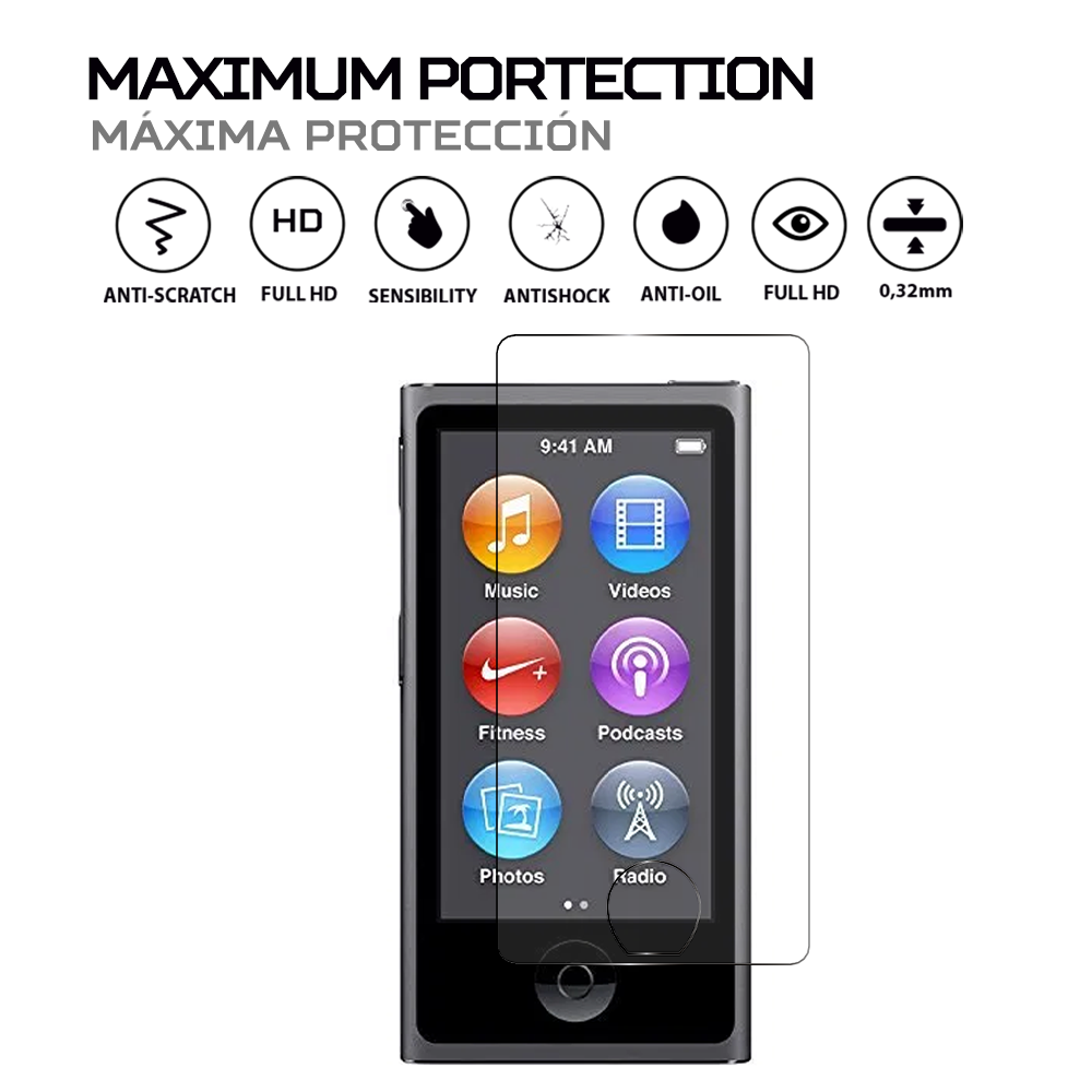 ANTISHOCK Screen protector for Apple Ipod Nano 7